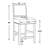 Ennu Solid Wood Counter Stool-87113424