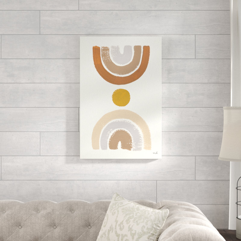Desert Rainbows I by Moira Hershey - Wrapped Canvas Painting, 76cm H x 51cm W