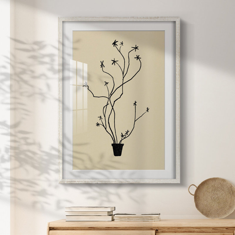 Marbrage - toile tendue, H 28,5 po x l 20,5 po, Blanc