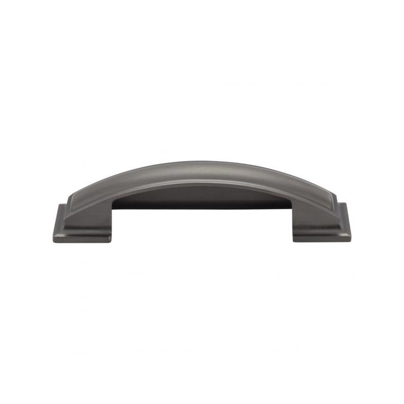 Annadale Cup/Bin Pull, 3 3/4", Brushed Pewter