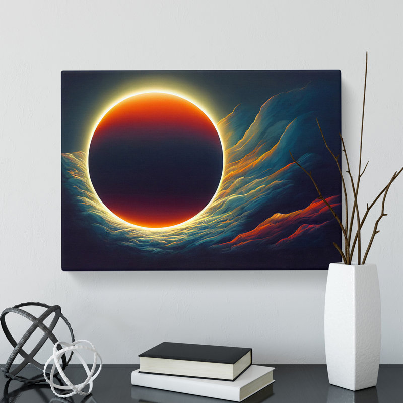 Bold Sunset - Wrapped Canvas, 35cm H x 50cm W x 3cm D