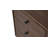 Spencer Three Drawer Solid Wood Nightstand Walnut