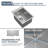 15" L x 20" W Drop-In Kitchen Bar Sink Single Bowl Stainless Steel Kitchen Sink with One Faucet Hole-124212256-124212253