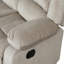 Causeuse transitionnelle en tissu de microfibre