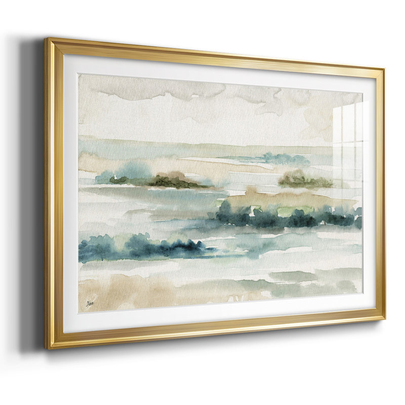 Panorama pastel, Or, H 27 po x l 39 po x P 1,5 po