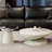 Modern light luxury rock panel coffee table