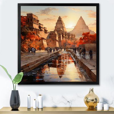 Voyage en Égypte à Karnak - reproduction