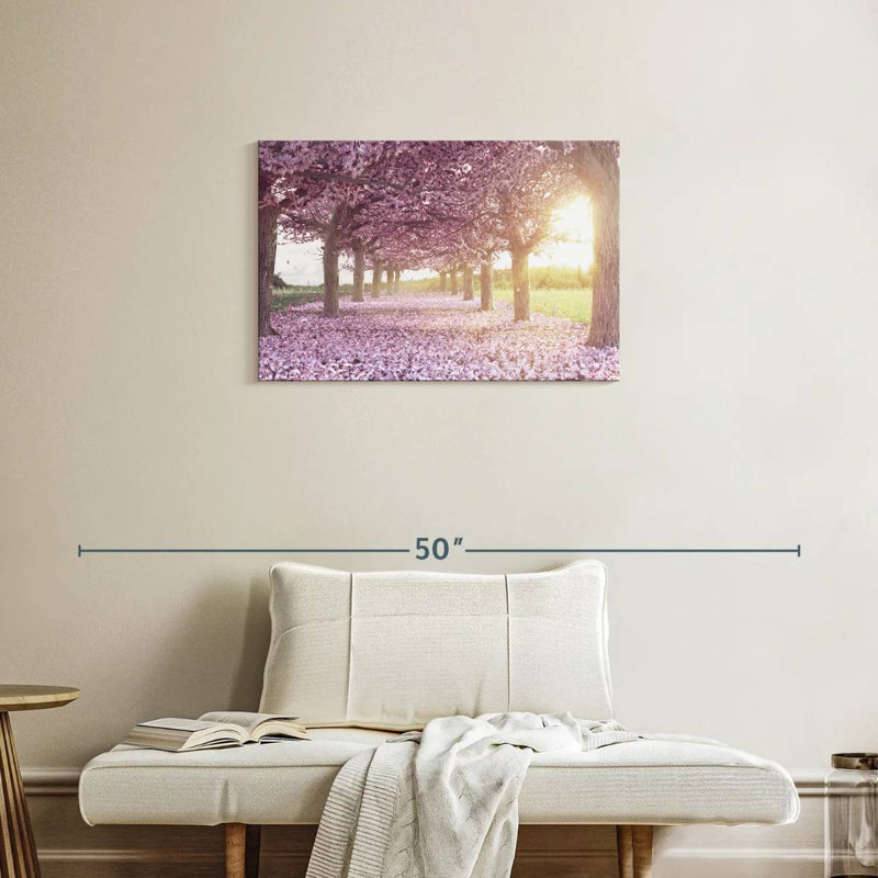 Harnek Cherry Blossom Morning, H 20 po x l 30 po