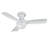 44" Flush Mount Outdoor/Indoor Smart Ceiling Fan with Remote Control, Works With Google Assistant, Amazon Alexa and IOS/Android Mobile APP-48461476-48461477