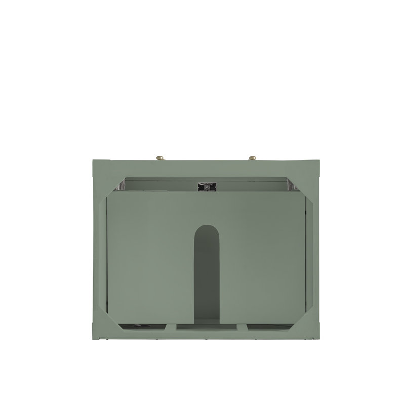 Breckenridge 30' W Single Bathroom Vanity Base, Smokey Celadon