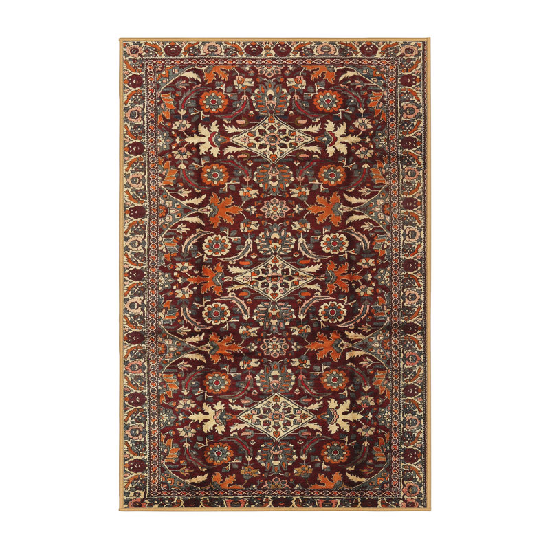 Oriental Indoor Rug, Rectangle 3' x 5'