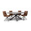 Nysa Round Metal Base Dining Table-2060437779