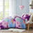 Dreamy Tie Dye Bedding Set, Multicolor Polyester, Modern Style For Home