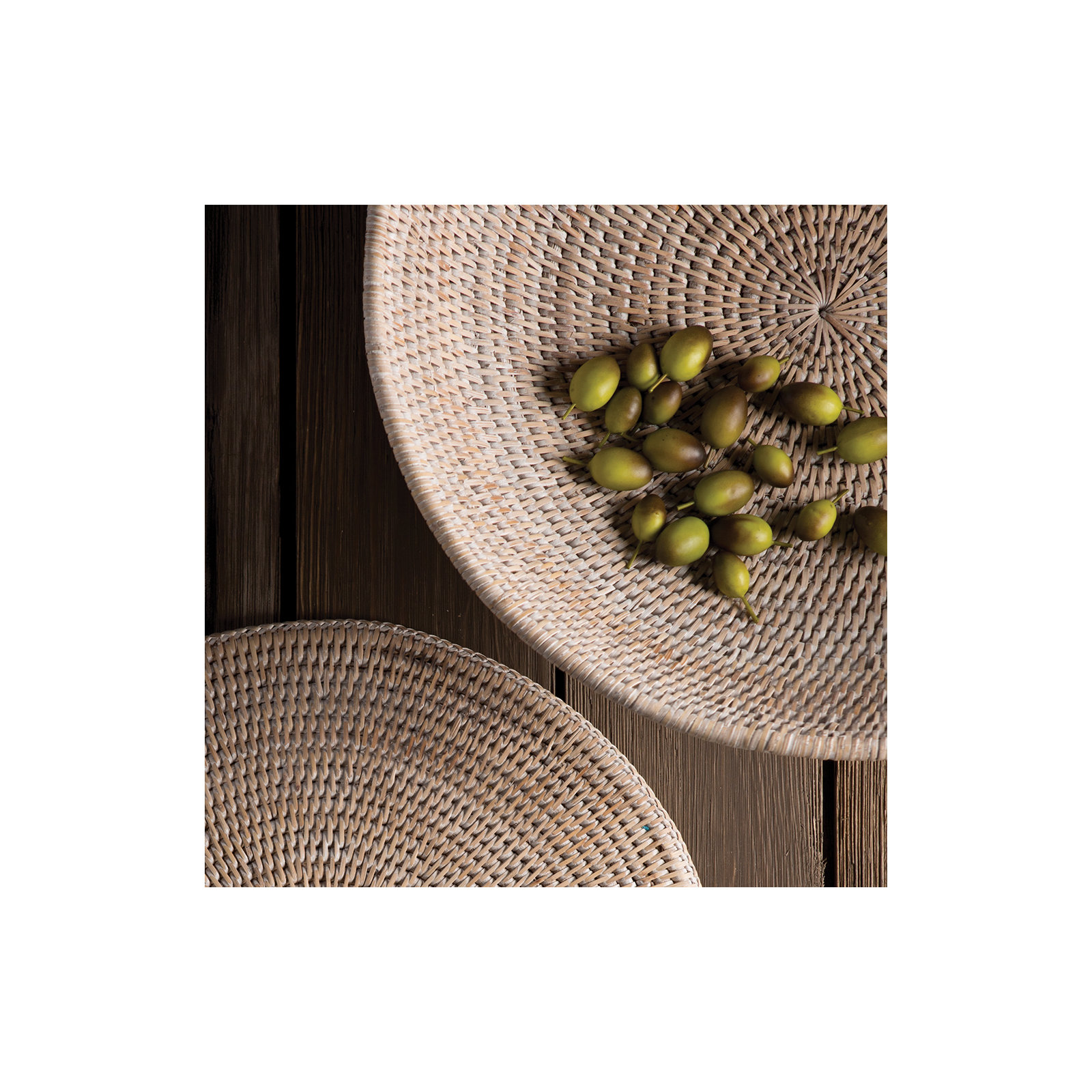 Alderfield Rattan Woven Offering Bowl, Natural