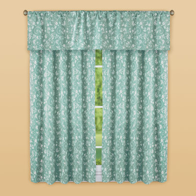 Panneau de rideau simple semi-transparent en microfibre