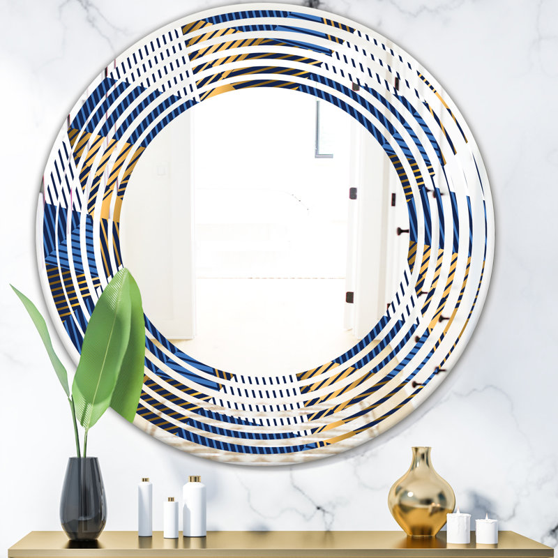 Miroir mural Wave Luxury Waves V, H 31,5 po x l po