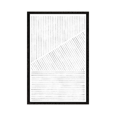 Abstract Geometric Lines - Print on Canvas
