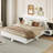Floating Bed With Bedside Tables And Led Light Headboard-1758672861-1758672859