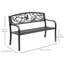 Banc de jardin en fonte Madeline-115236316