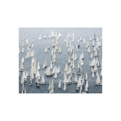 Barcelona Regatta Print by Sofia Fox