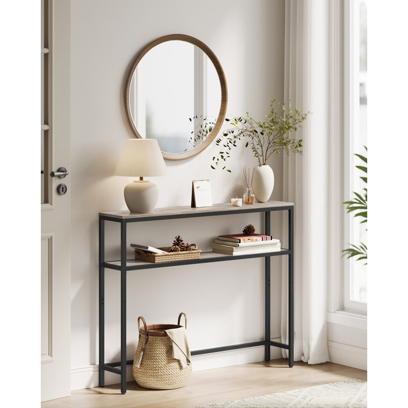 Annalisse 80cm Console Table, Ivory