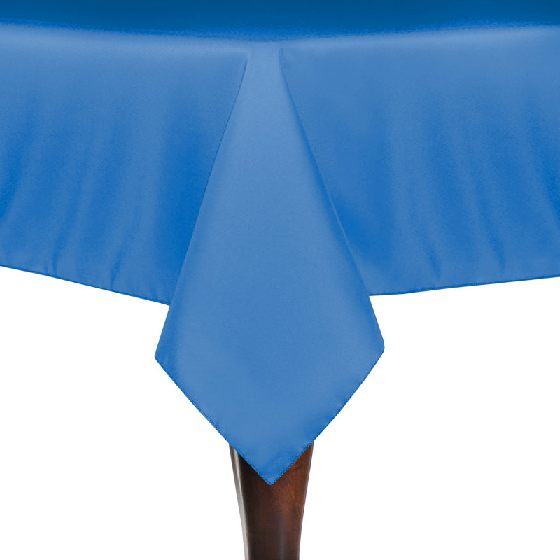 Solid Color Square Tablecloth, 90" x 60", 2, Cobalt