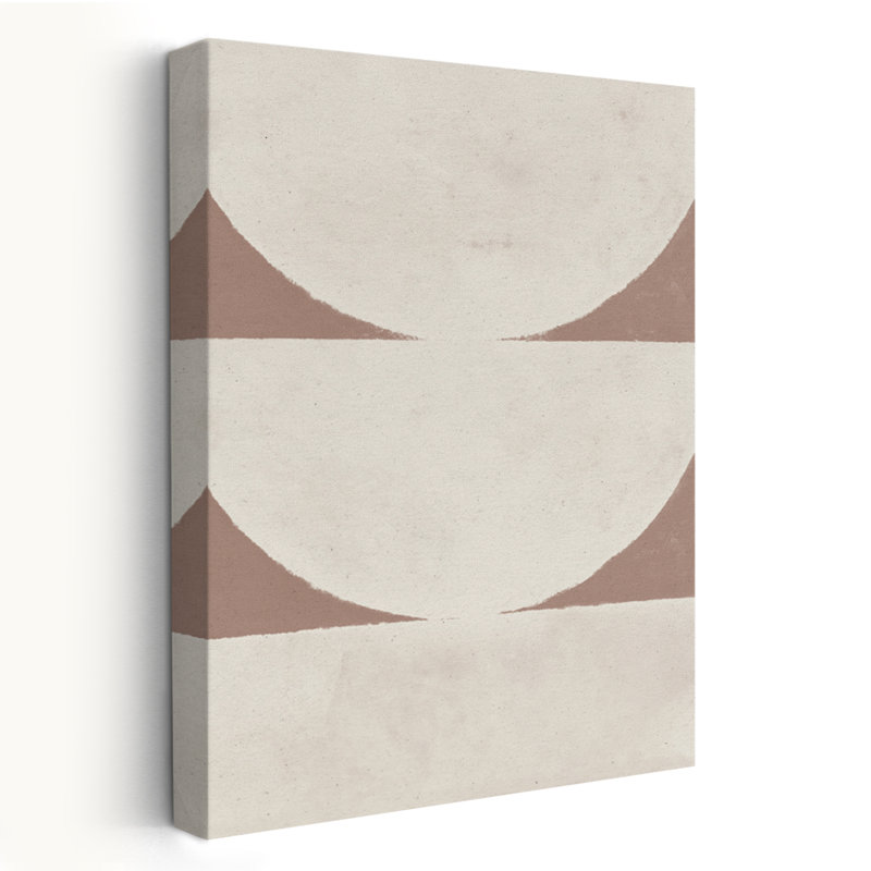 Mid-Century moderne et minimaliste, équilibre élégant I, H 24 po x l 16 po