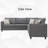 Daltin 3 - Piece Upholstered Sectional