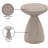 Anika Hendershot Iron Side Table-1360486178
