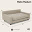 Metro Collection Orthopedic Dog Sofa Bed-338563998-338563997
