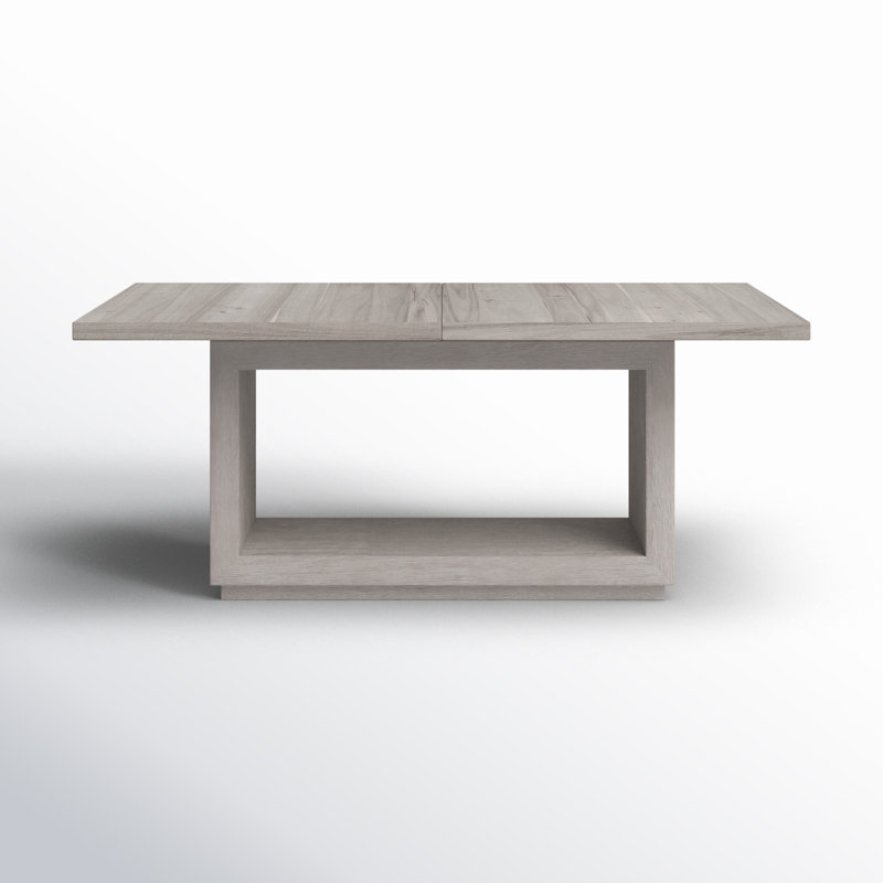 Eloise Extendable Acacia Dining Table, Mineral