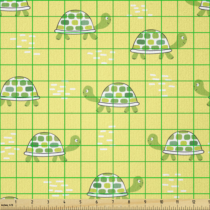 Creosha Cartoon Tortoise Multi-Purpose Fabric