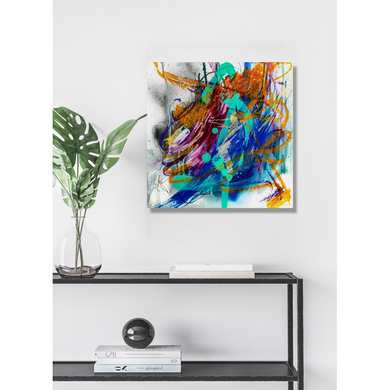 Agate Print by John Beard, Wrapped Canvas, 30" H x 30" W x 1.5" D