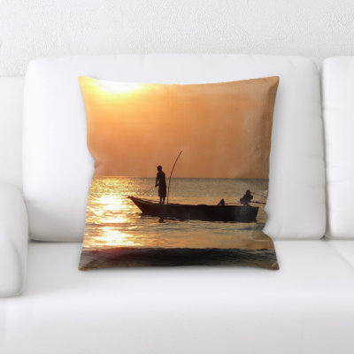 Fisherman Throw Pillow