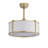 20'' Farmhouse Reversible Ceiling Fan With Light Kit And Remote Control 6 Speeds Timer（includes 6 Light Bulbs）