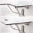 Reversible Folding Wall Mount Shower Transfer Seat