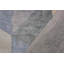 Rug & Kilim's Mid-Century Modern Rug In Gray, Ivory And Blue Geometric Pattern-2129797813