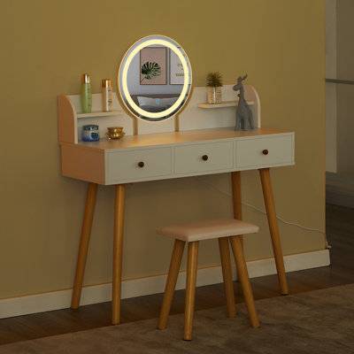 Robyn Dressing Table with Mirror