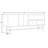 Talos 2‑Drawer 4‑Shelf TV Stand Credenza with Iron Legs – Mid‑Century Modern Media Console & Entertainment Center for 60–65″ TVs-373261435