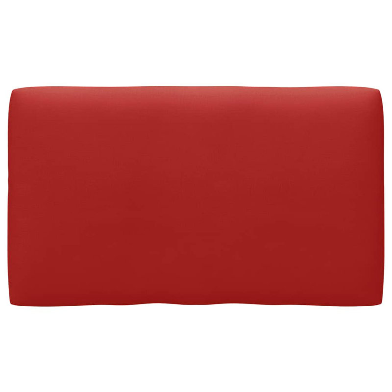 Coussin de siège / dossier d'extérieur Fardeen, Rouge