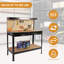 Banc de travail en bois 115 cm