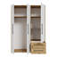 Mijah 3 Door Manufactured Wood Wardrobe-885656499