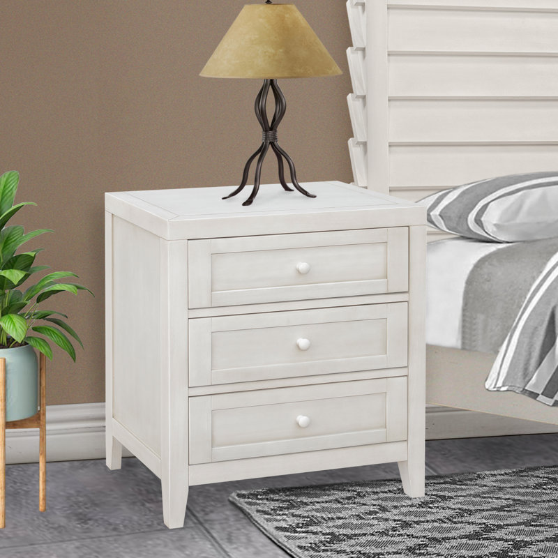 Romone Three Drawer Nightstand