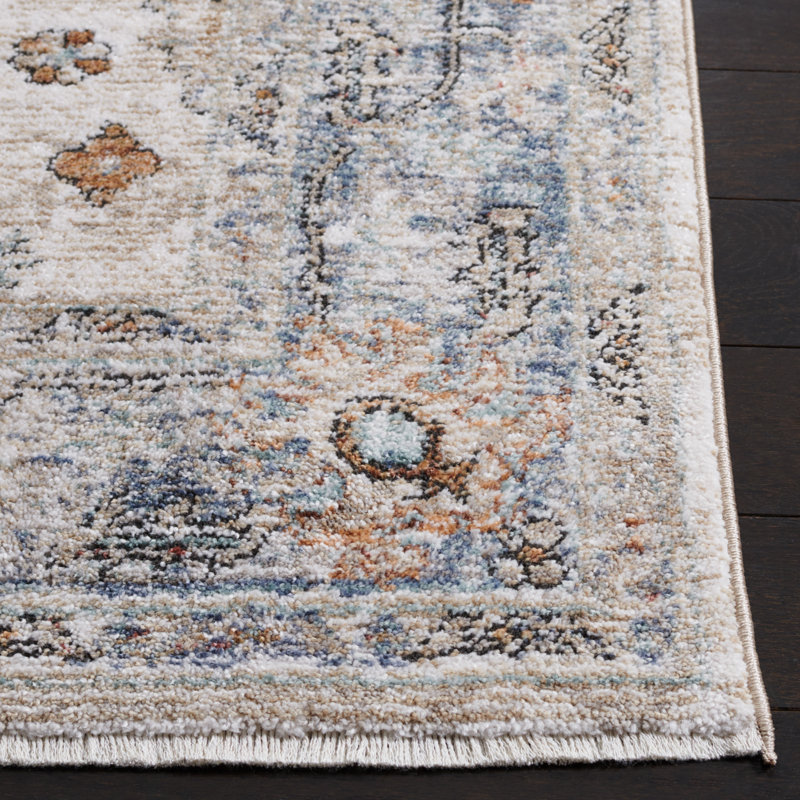 Jacomine Performance Oriental Rug, Round 5'3"