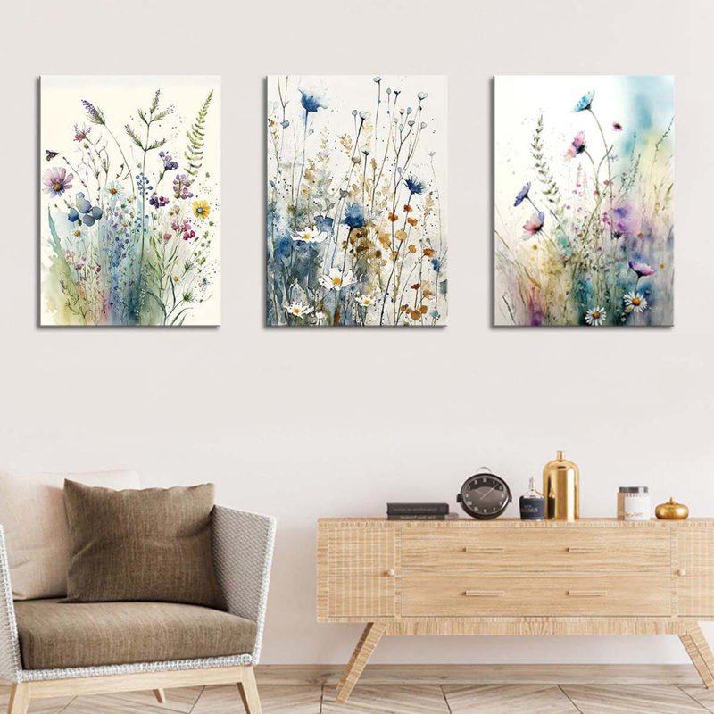 3 Piece Wrapped Canvas Print