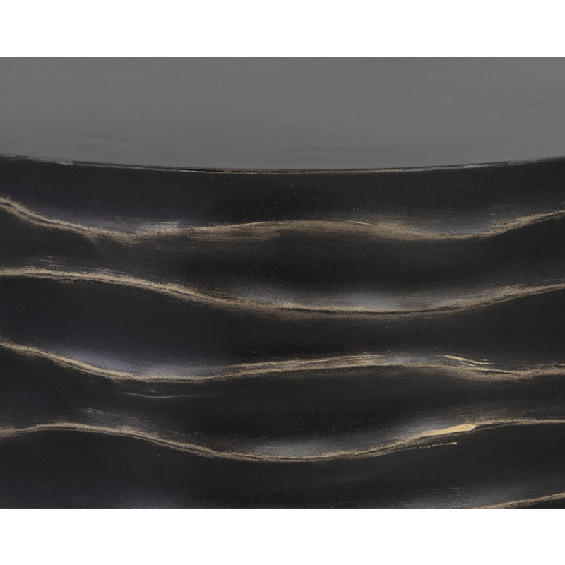Corey Coffee Table, Black, 16" H x 23.5" L x 23.5" W
