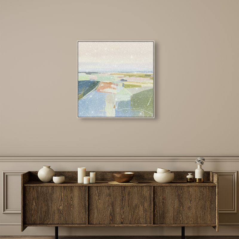 Almost There Print by Oliver Gal, 31" H x 31" W, Silver Floater Frame