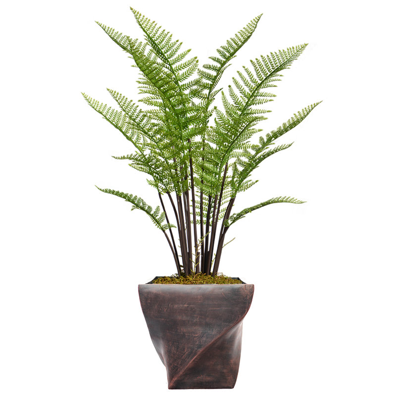 Fougère artificielle en pot 42 po Panama