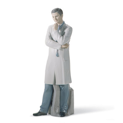 Figurine de docteur masculin