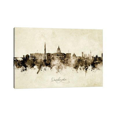" Washington DC Skyline " by Michael Tompsett